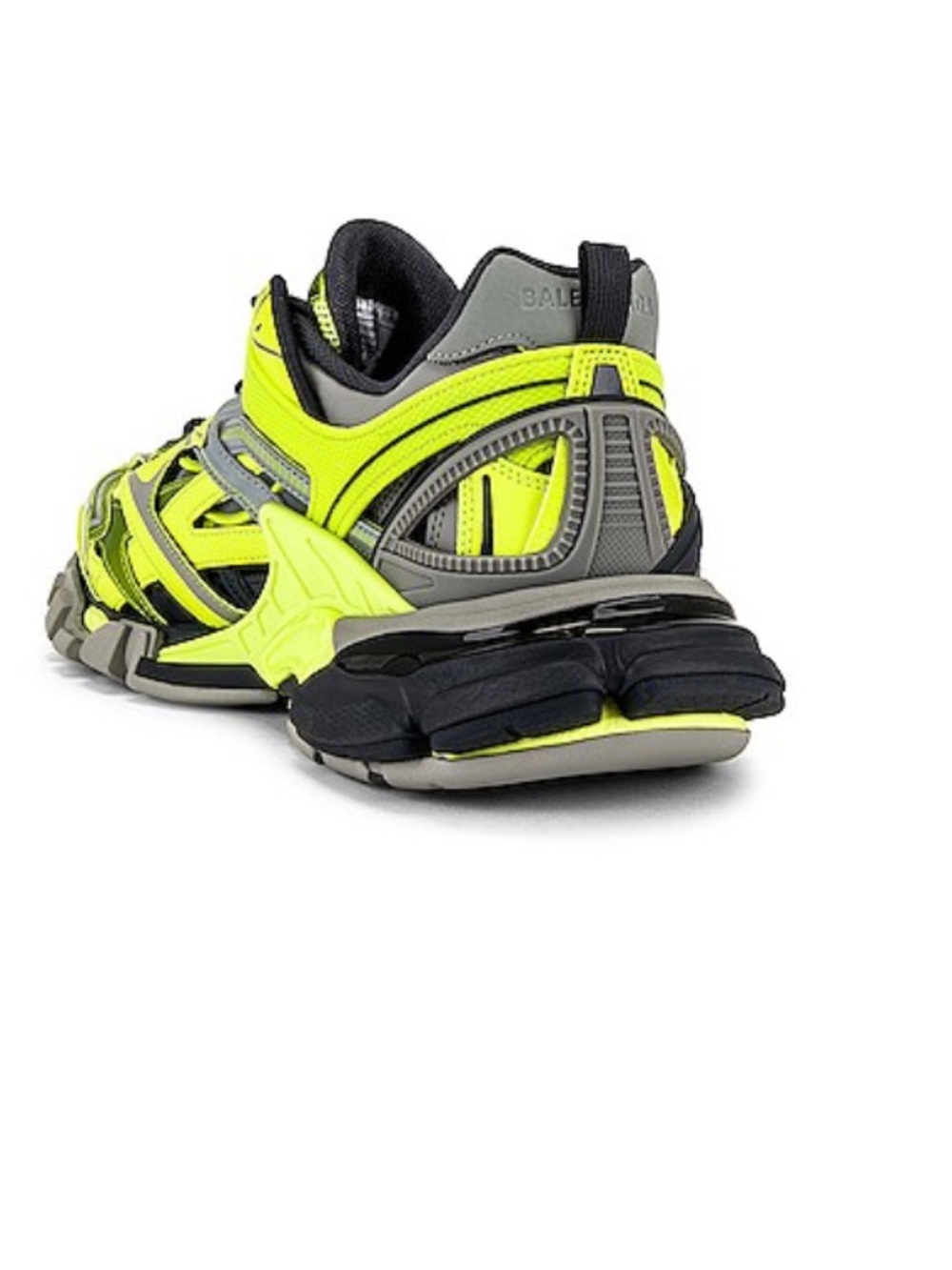 Balenciaga women Neon Yellow and Gray Track 2 Open Sneakers size EU 40 US 10 - Picture 4 of 7